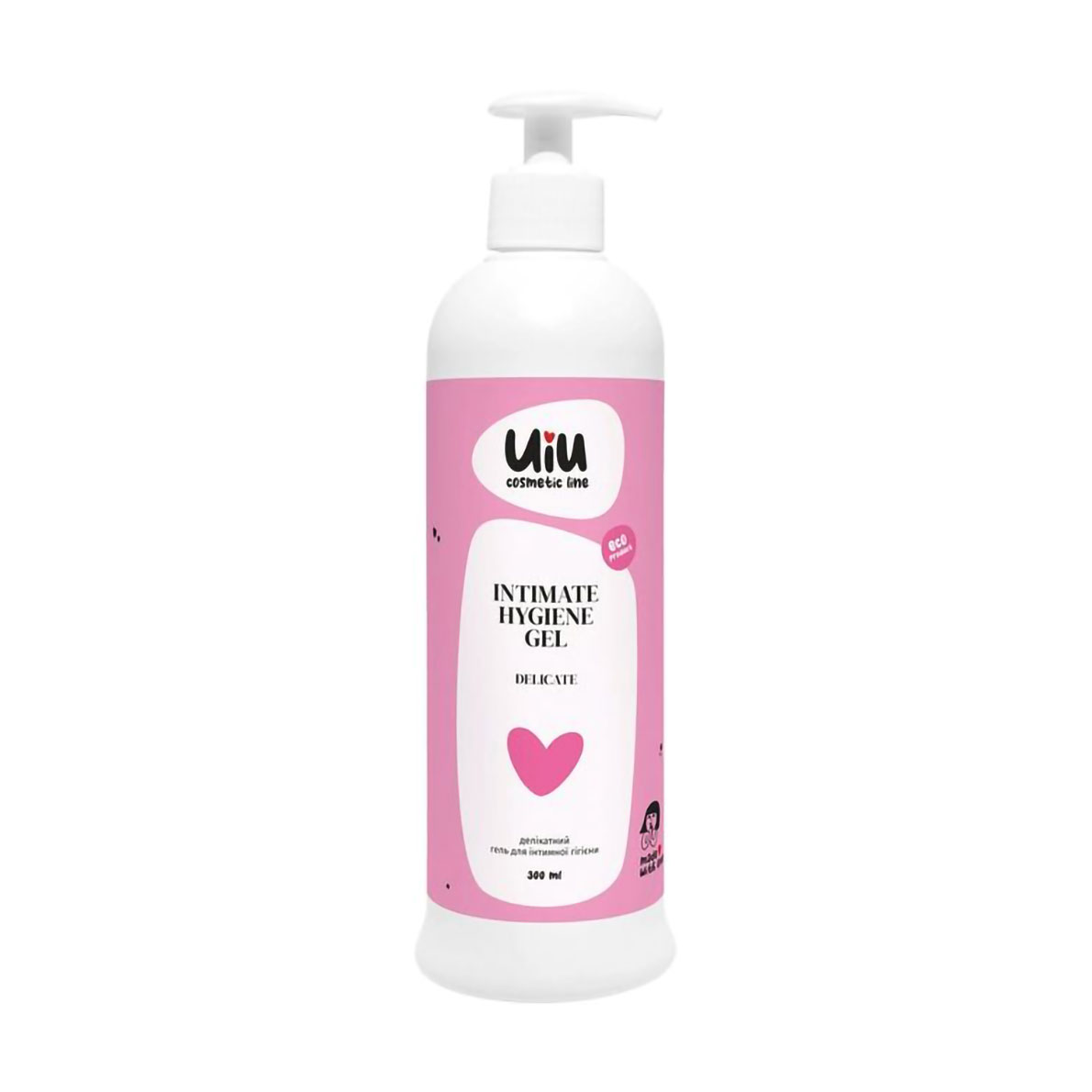Гель для інтимної гігієни UIU Intimate Hygiene Gel Delicate Делікатний, 300 мл